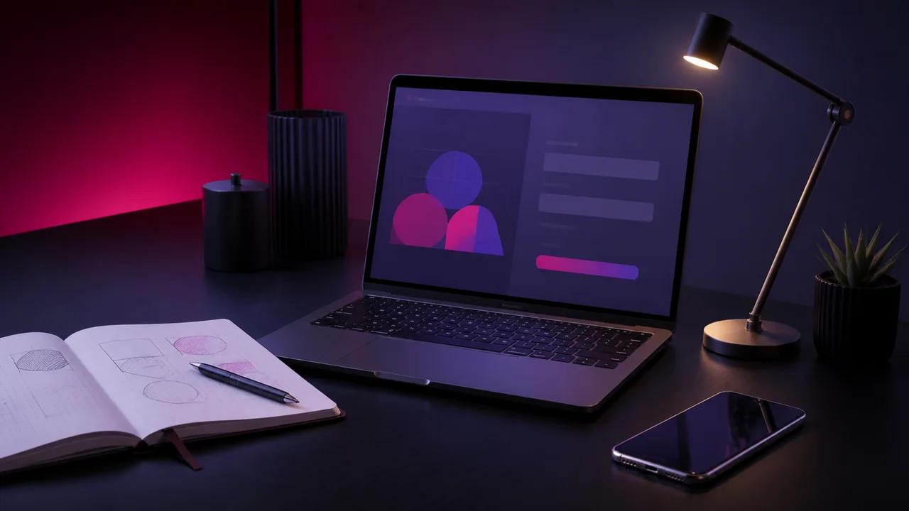 Espacio de trabajo preparado para iniciar un proyecto digital con Duegency